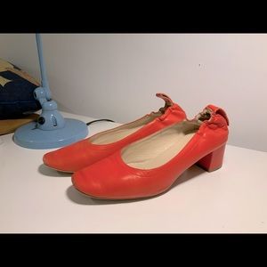 Everlane Day Heel in Red